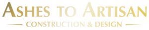 Ashes to Artisan Construction & Design Wordmark Logo